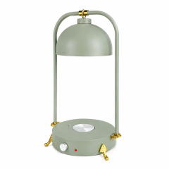 Double Side Tube Round Shade Food Heat Lamp with Heated Round Base Mechanical Control