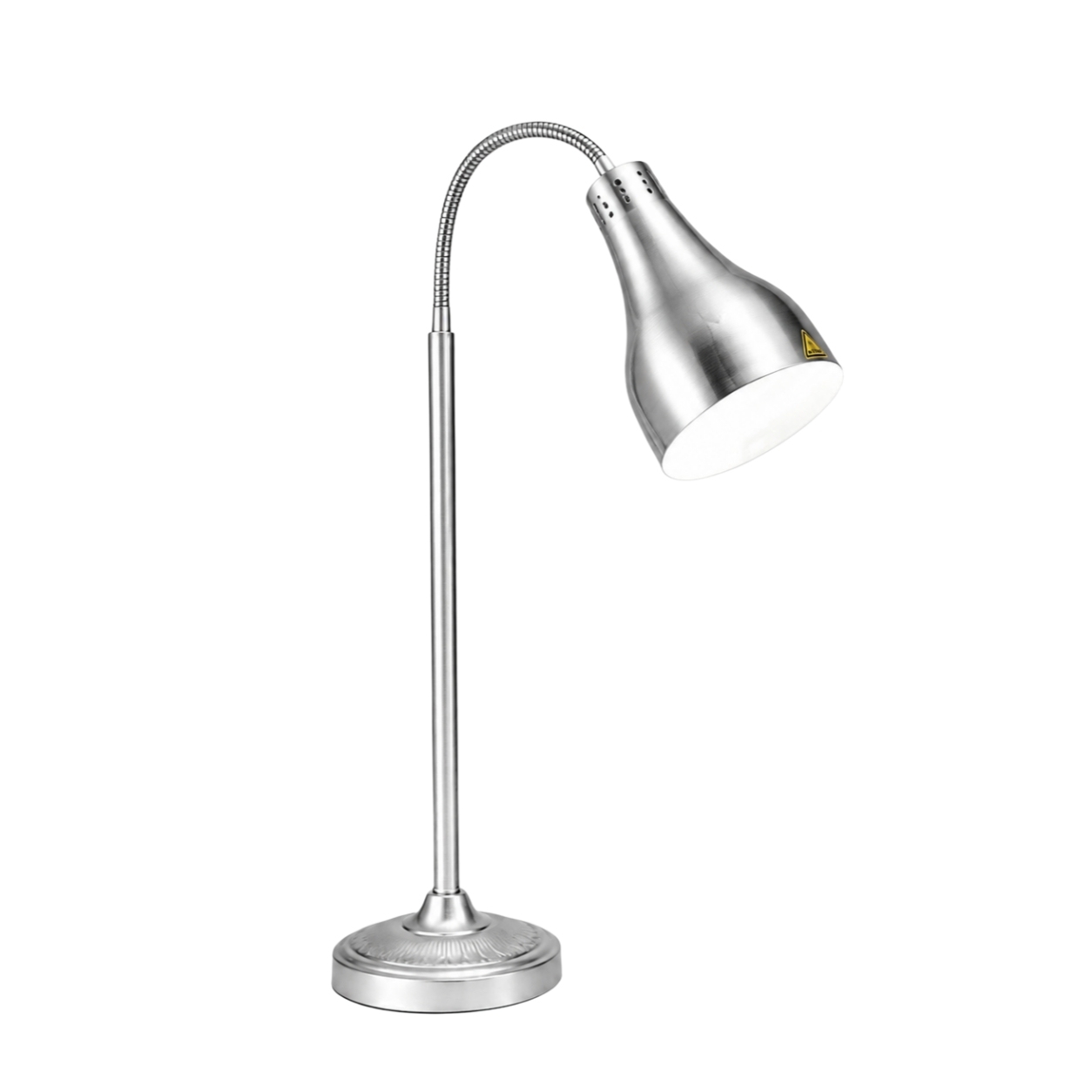 Single Head Straight Arm Food Heat Lamp with Freestanding Base