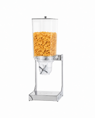 5L Square Single Cereal Dispenser with Stainless Steel Base