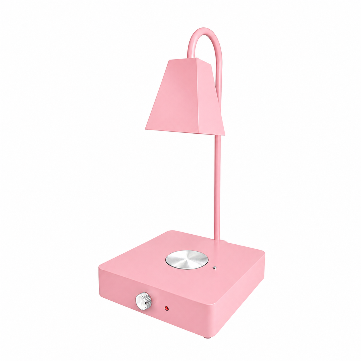 Single Side Tube Square Shade Food Heat Lamp with Heated Square Base Mechanical Control