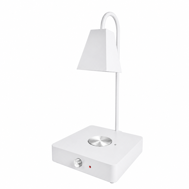 Single Side Tube Square Shade Food Heat Lamp with Heated Square Base Mechanical Control