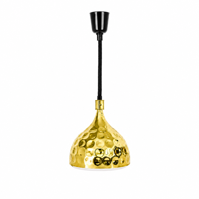280mm Hammered Pendant Food Heat Lamp