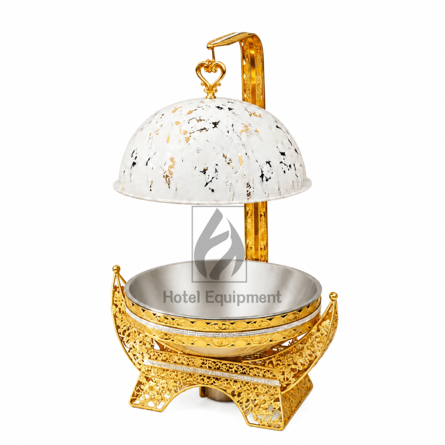 8L Luxury Horn Hanging Chafing Dish