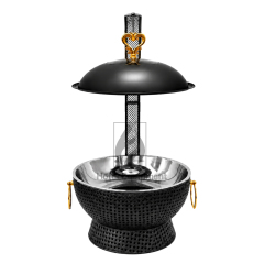 8L Luxury Peanut Pattern Visible Lid Hanging Chafing Dish