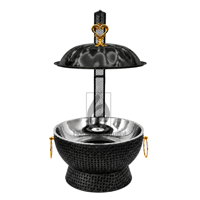 8L Luxury Peanut Pattern Pumpkin Lid Hanging Chafing Dish