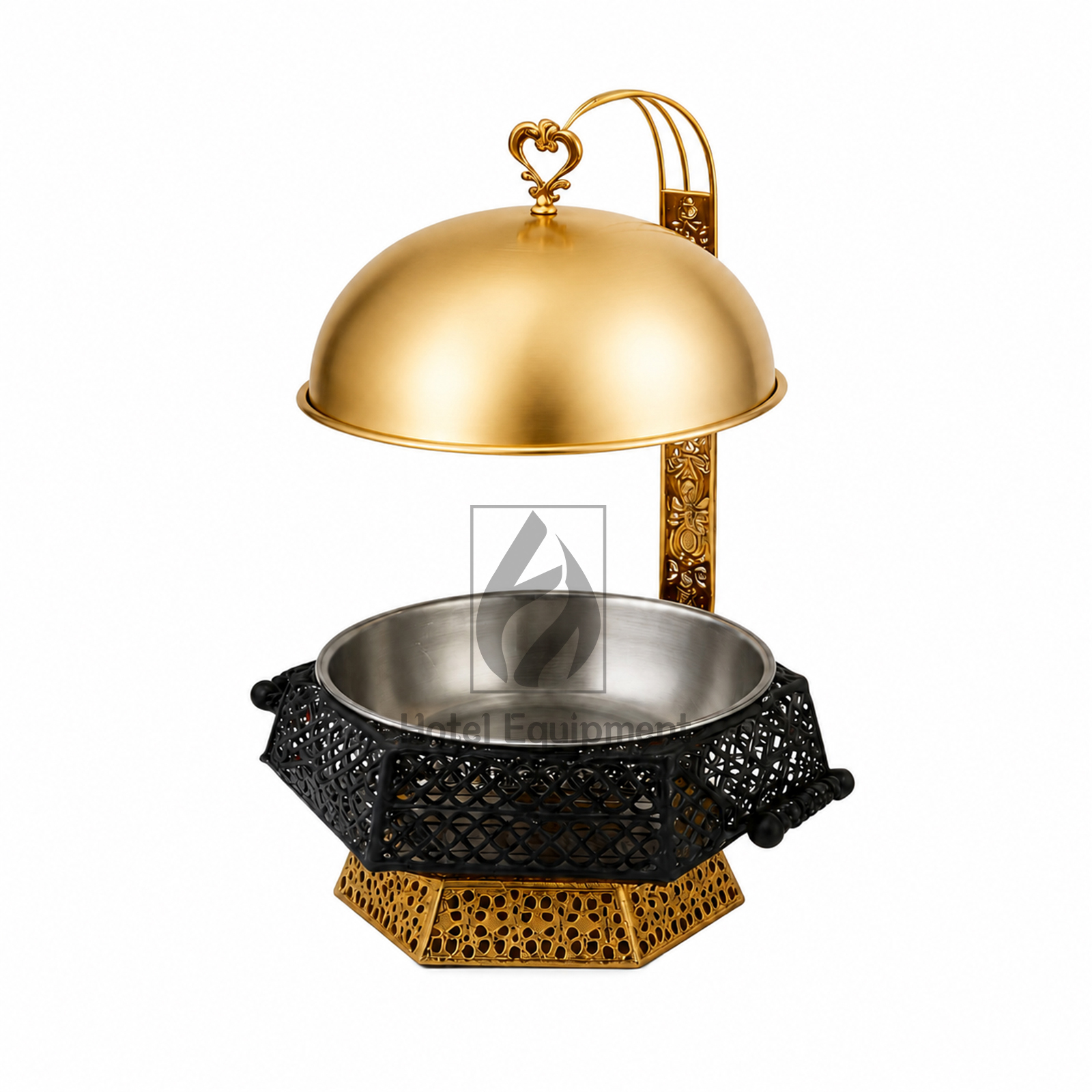 8L Luxury Hexagon Hanging Chafing Dish