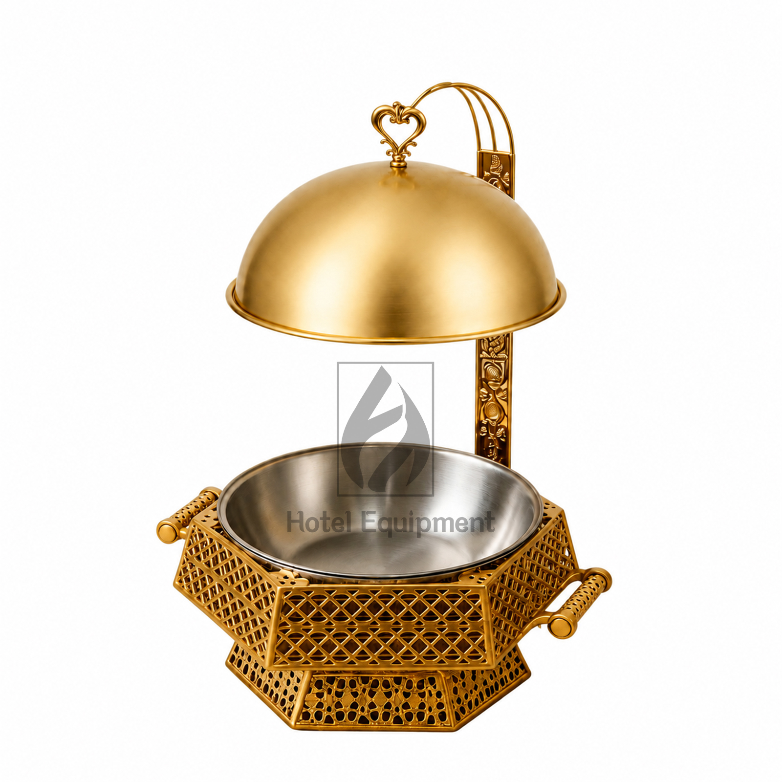 8L Luxury Hexagon Hanging Chafing Dish