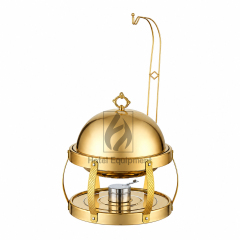 8L Luxury Sphere Accent Hanging Chafing Dish
