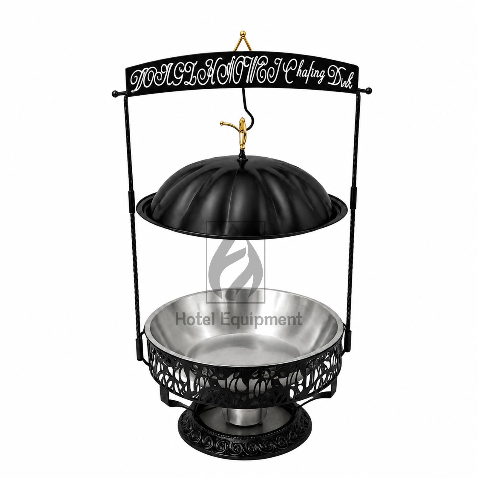 8L Luxury Arabic Pattern Hanging Chafing Dish