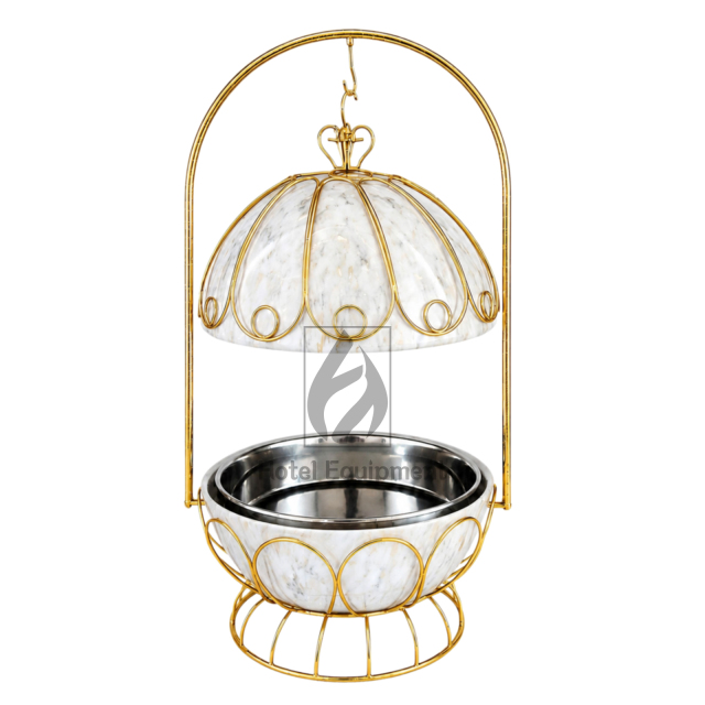 20L Luxury Globe Hanging Chafing Dish with Pattern