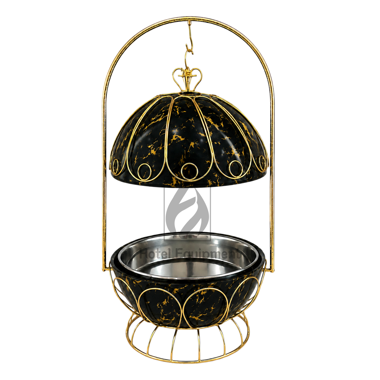 20L Luxury Globe Hanging Chafing Dish with Pattern