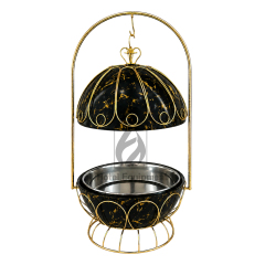 20L Luxury Globe Hanging Chafing Dish with Pattern