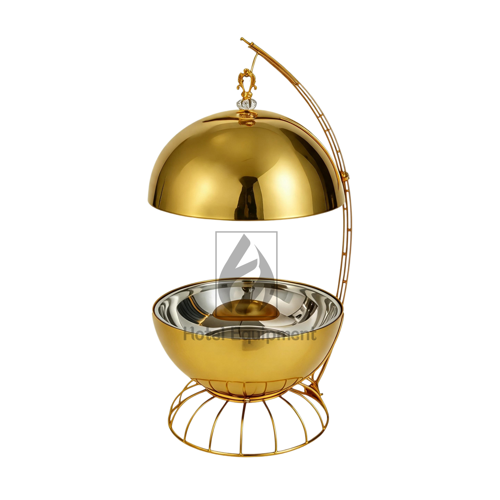 8L Luxury Globe Hanging Chafing Dish without Pattern