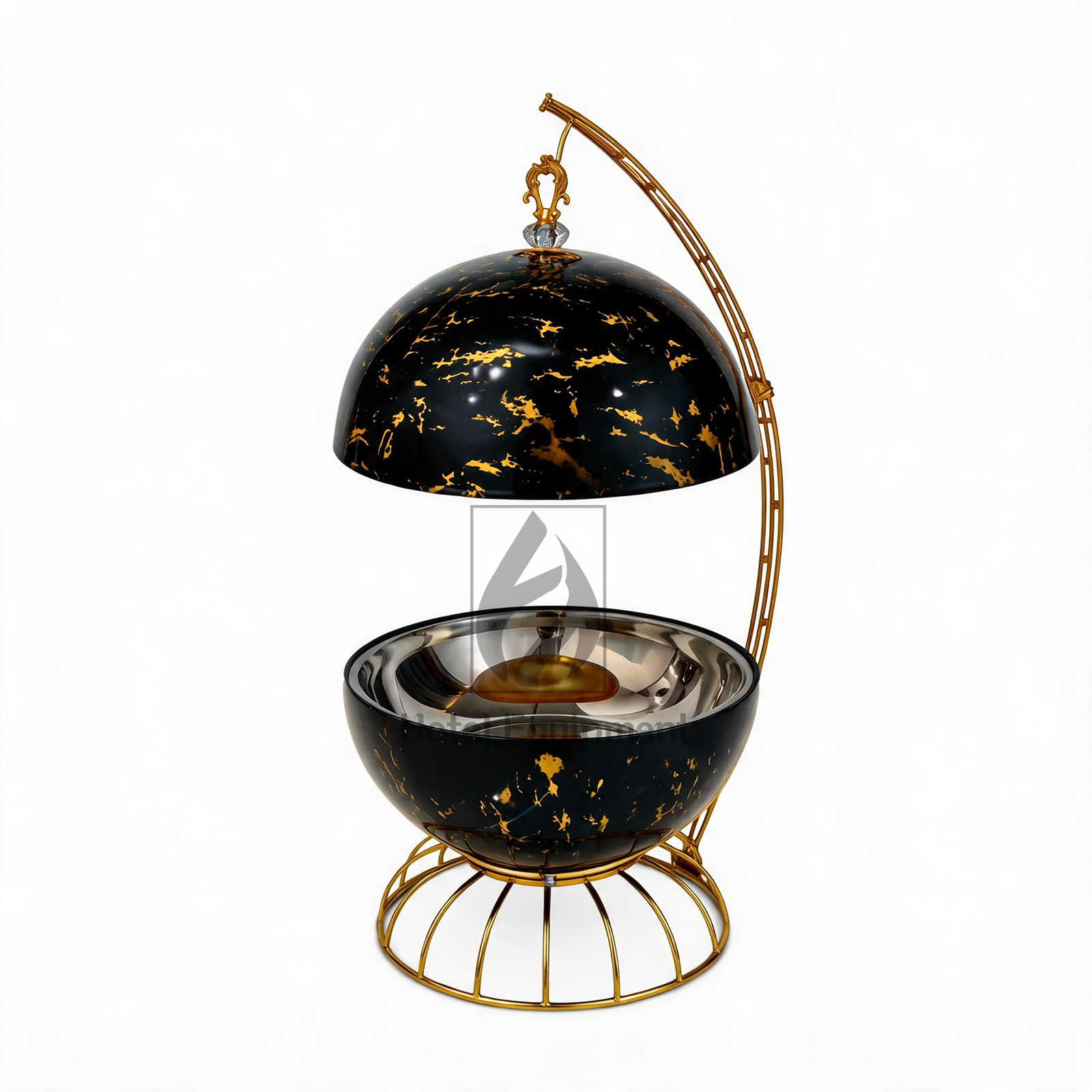 8L Luxury Globe Hanging Chafing Dish without Pattern