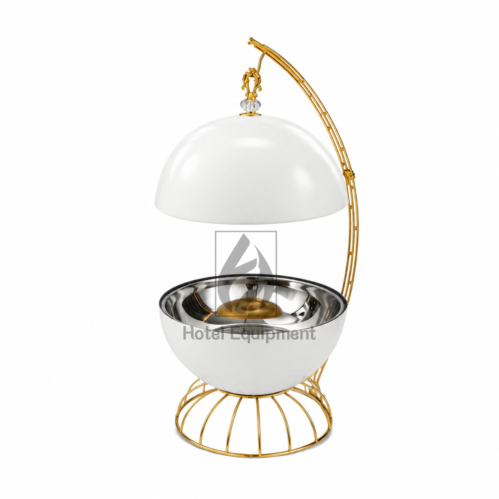 8L Luxury Globe Hanging Chafing Dish without Pattern