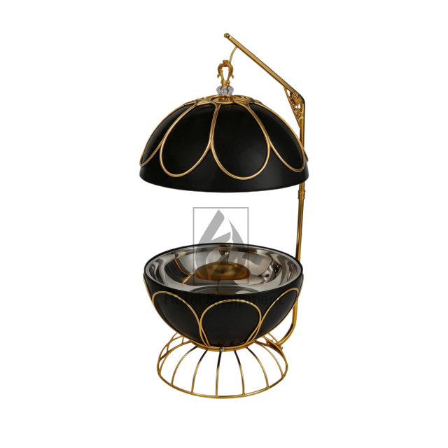 8L Luxury Globe Hanging Chafing Dish with Pattern