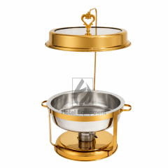 9L Luxury Visible Lid Hanging Chafing Dish