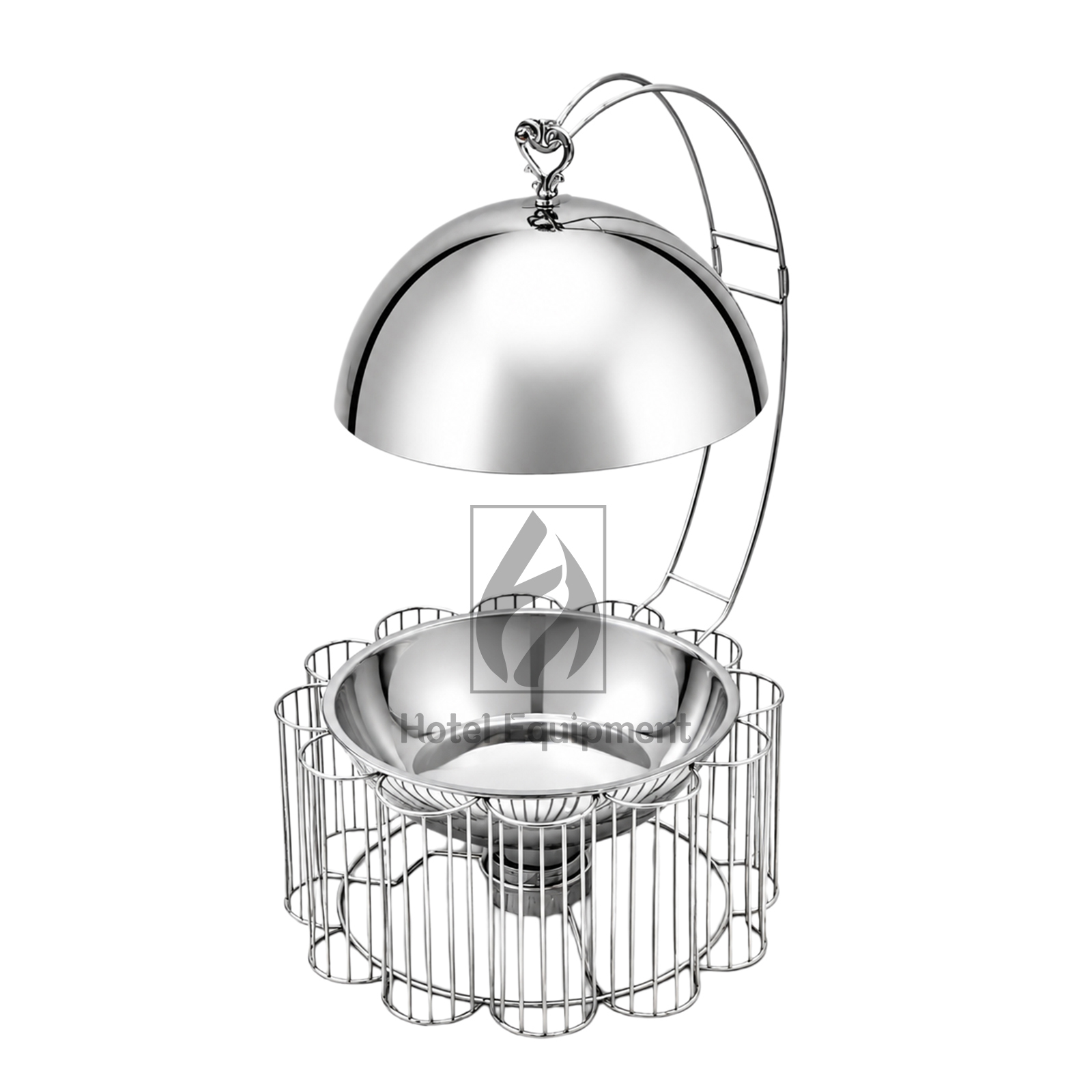8L Luxury Sunflower Hanging Chafing Dish