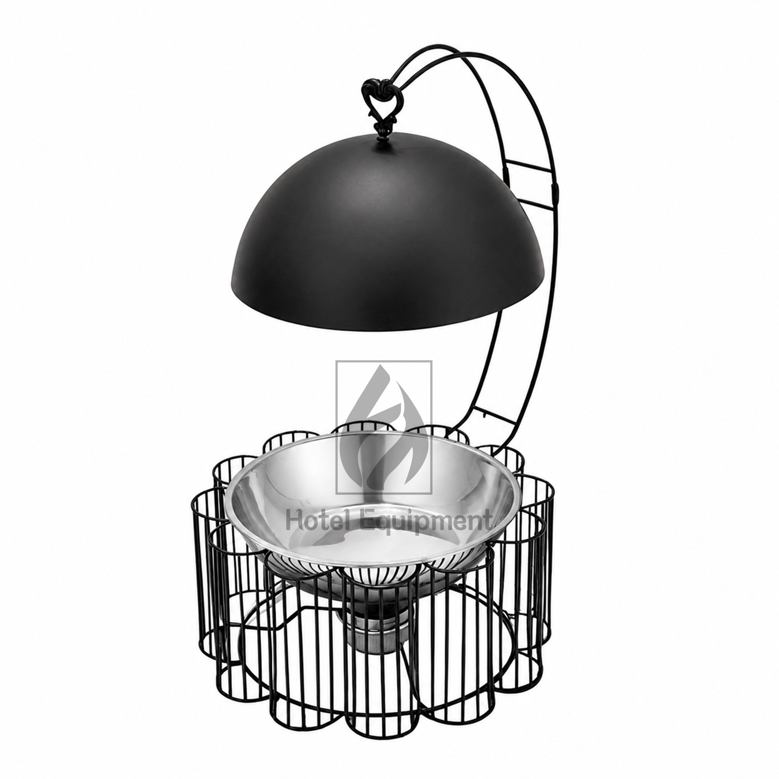 8L Luxury Sunflower Hanging Chafing Dish