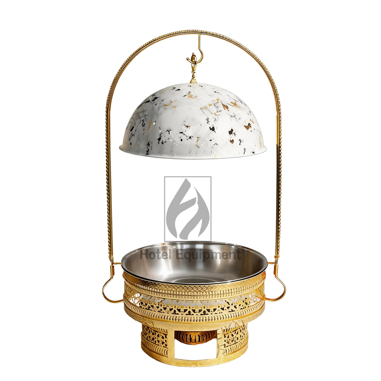 8L Luxury Double Layer Cake Hanging Chafing Dish