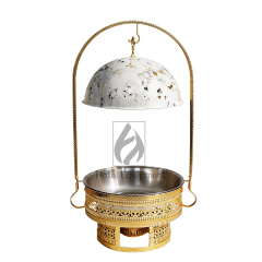 8L Luxury Double Layer Cake Hanging Chafing Dish