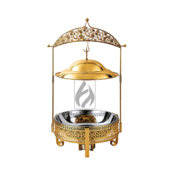 8L Luxury Rhinestone Lid Hanging Chafing Dish