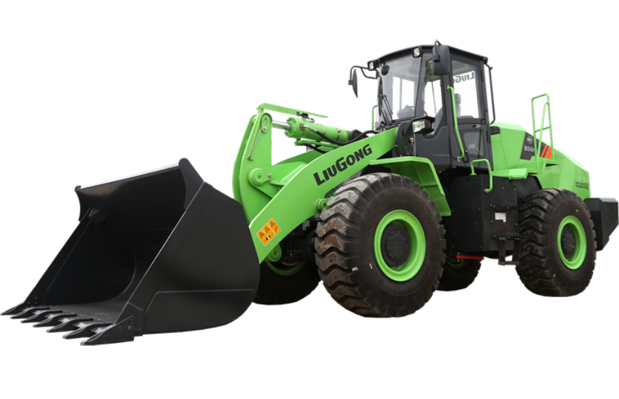 Electric loader green and efficient electric system design Liugong 856HE front wheel loader