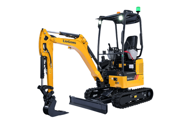 Liugong small mini excavator 9017FZTS excavator crawler