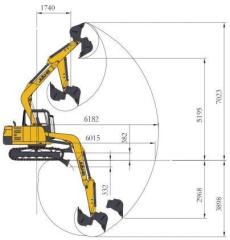 AMDIGGER XZ75 - 0.28m³ Hydraulic Excavator | Global Shipping & High Efficiency hot sales in the EURO counties