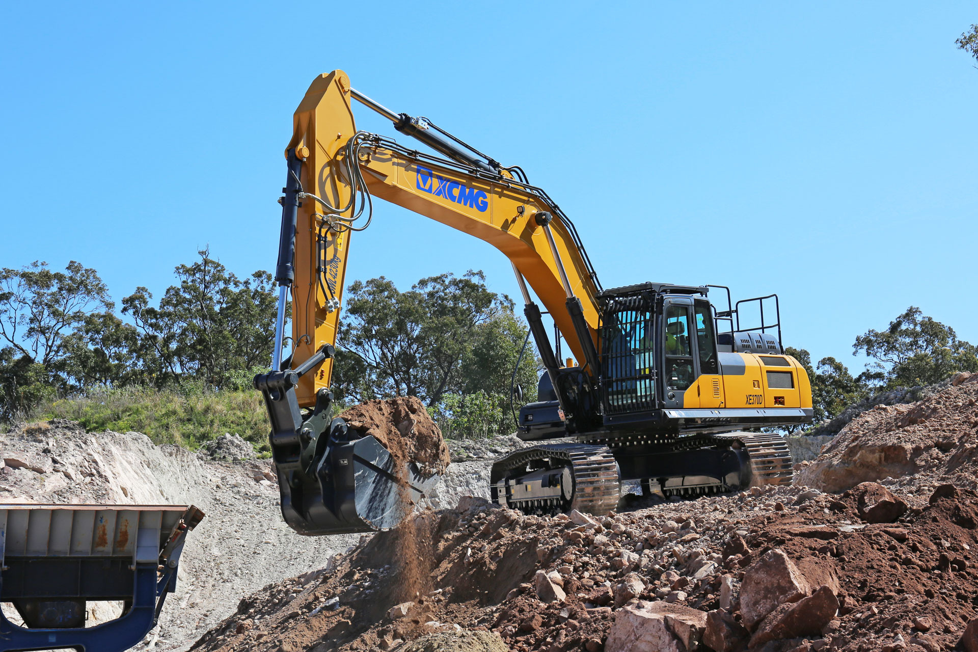 37 Ton XCMG 370D Excavator - Heavy-Duty Crawler Type Equipment for Construction, Mining & Demolition | High-Efficiency Excavation Machine with Strong Digging Capacity for Large-Scale Engineering Projects