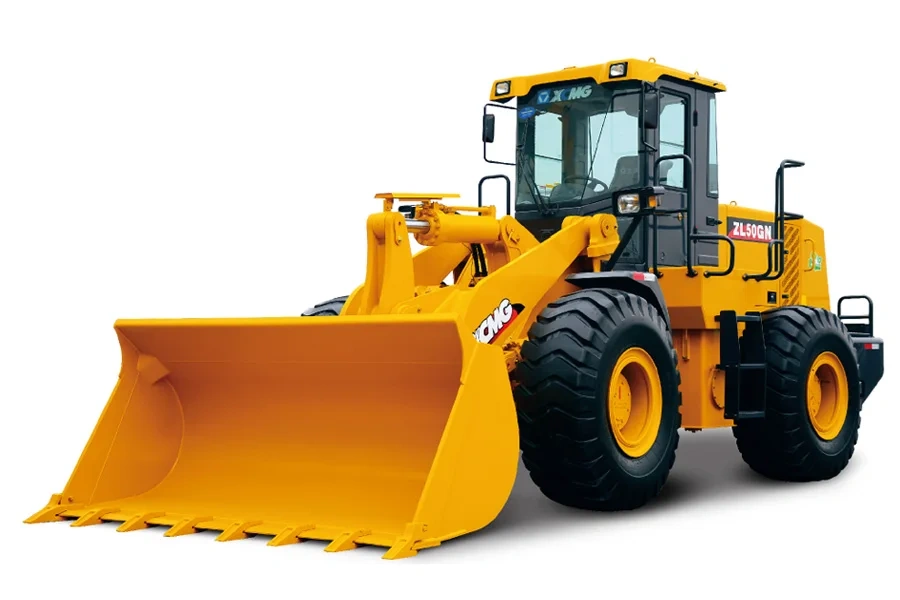XCMG ZL50GN Heavy Duty 5TON Wheel Loader - Industrial Front Loader for Loading, Excavation & Mining | Reliable 5 Ton Construction Equipment with Efficient Operation for Worksites