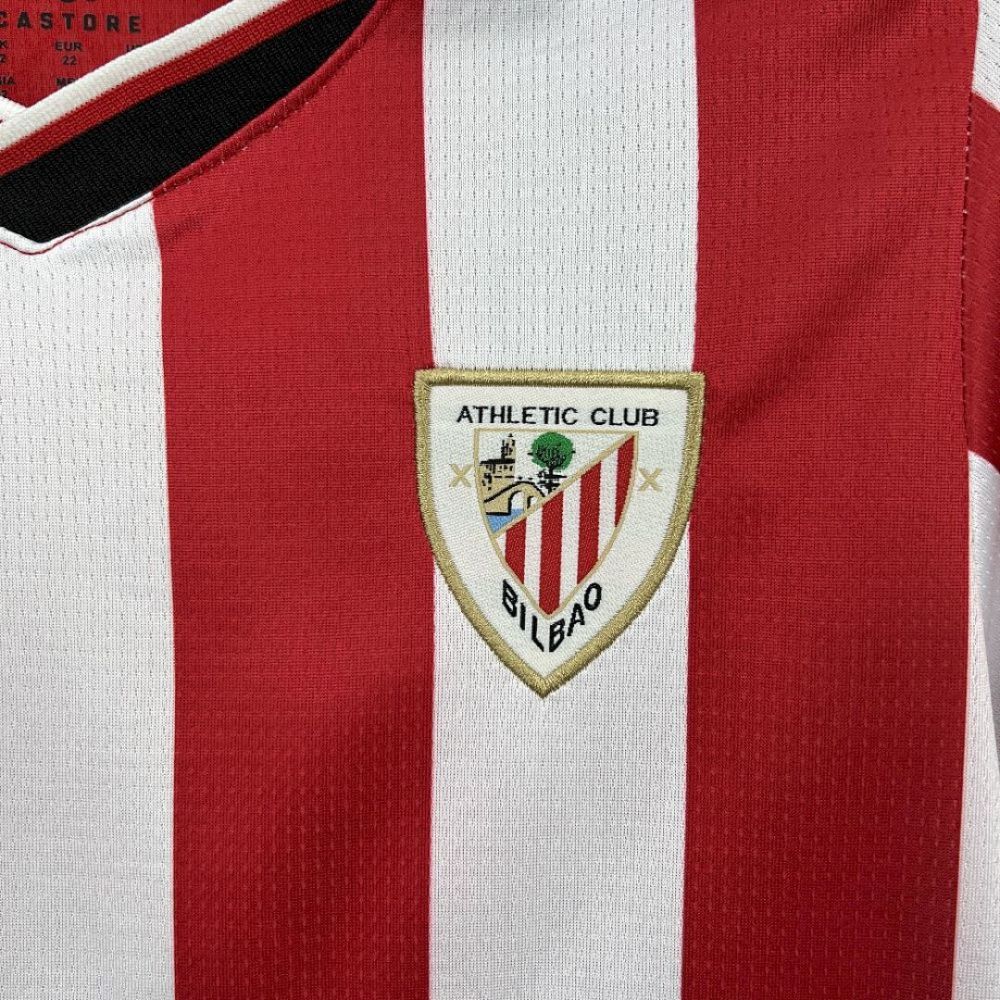 Athletic Bilbao 2025/26 Home Kids Kit