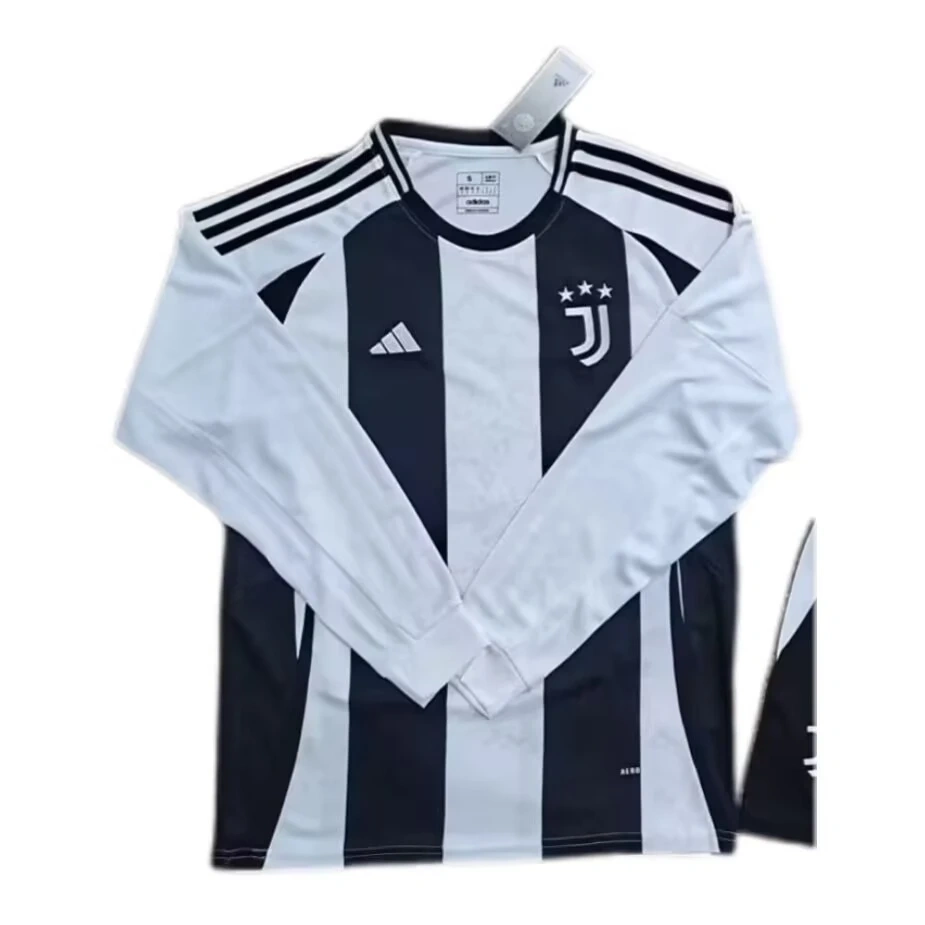 2024-25 Juventus home Football jersey Long sleeve