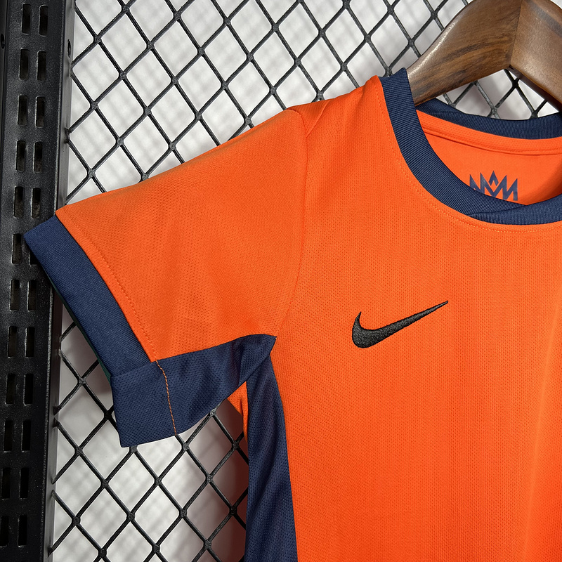 Netherlands 2024∕25 Euro Home Kids Kit