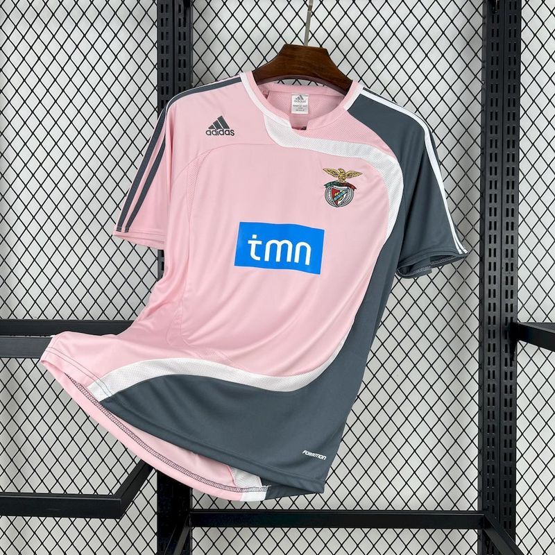 Benfica 2007∕08 Away Retro Jersey (With sponsor