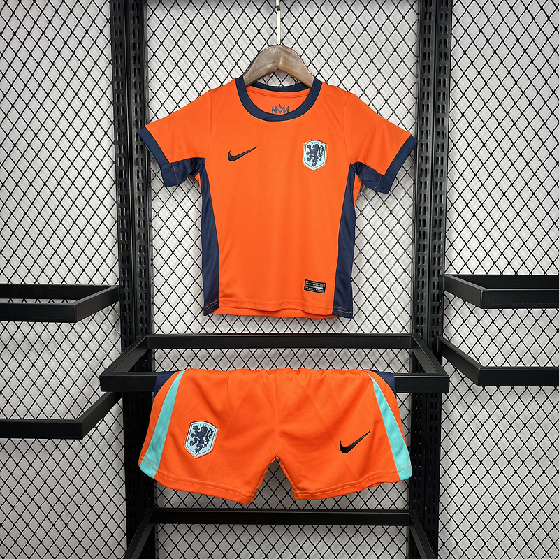 Netherlands 2024∕25 Euro Home Kids Kit