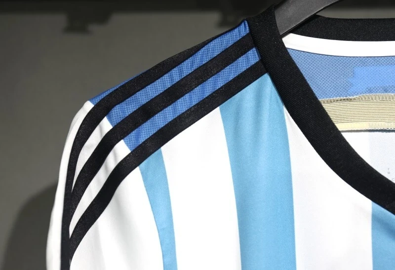 Player version Retro 2014 Argentina Home Football jersey Retro S-3XL