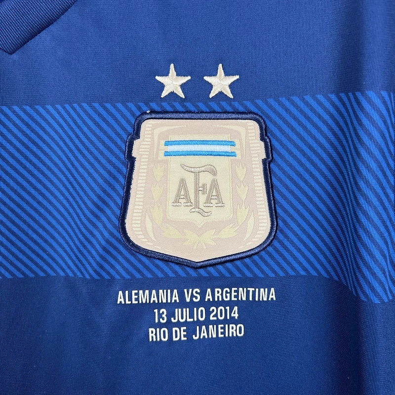 Retro 2014 Argentina Away Football jersey retro