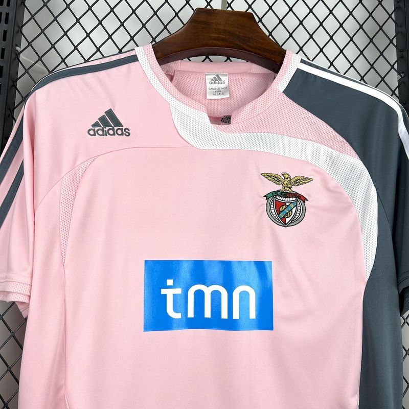 Benfica 2007∕08 Away Retro Jersey (With sponsor