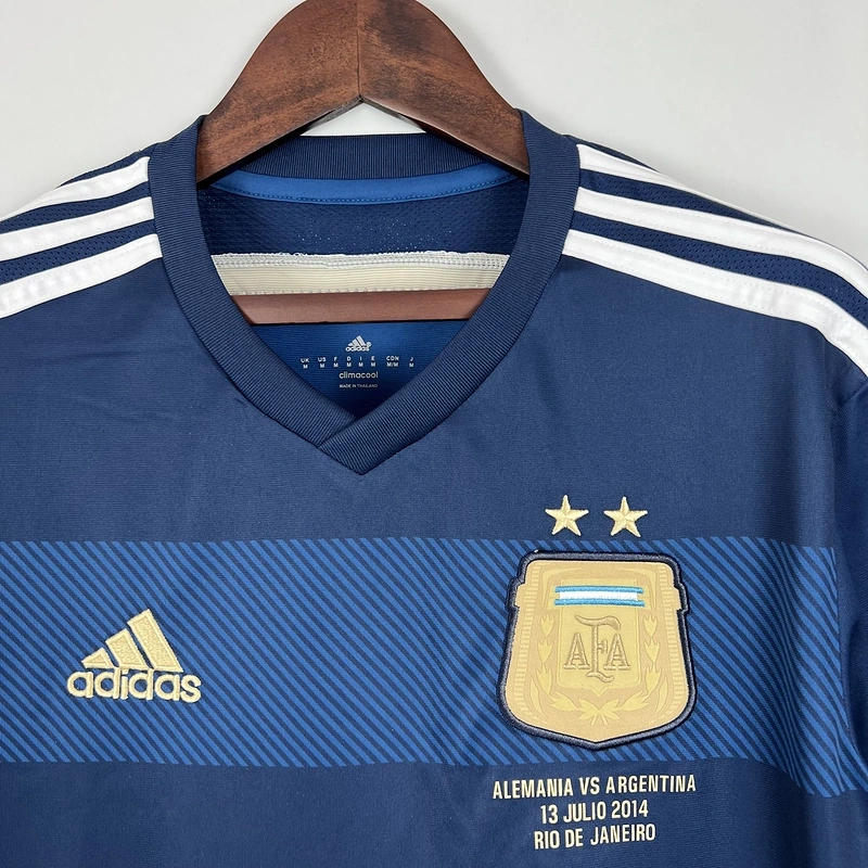 Retro 2014 Argentina Away Football jersey retro