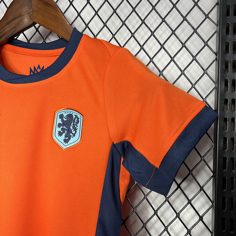 Netherlands 2024∕25 Euro Home Kids Kit
