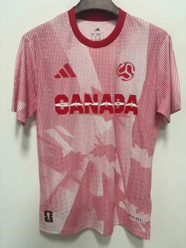 2025-26 Canada Football jersey S-2XL World Cup