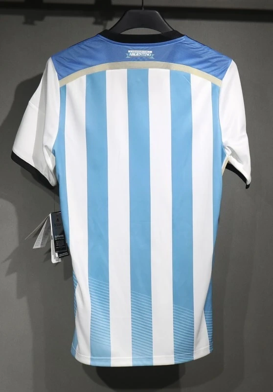 Player version Retro 2014 Argentina Home Football jersey Retro S-3XL