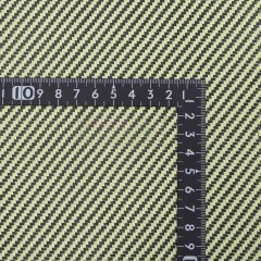 Carbon kevlar hybrid fabric