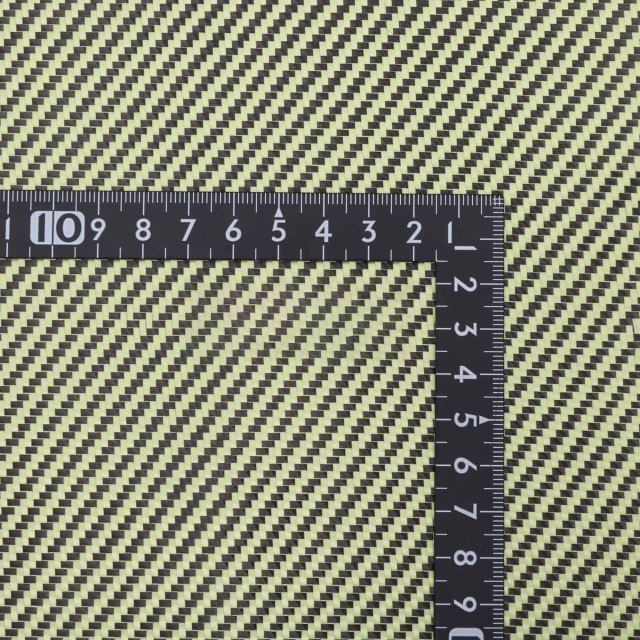 Carbon kevlar hybrid fabric