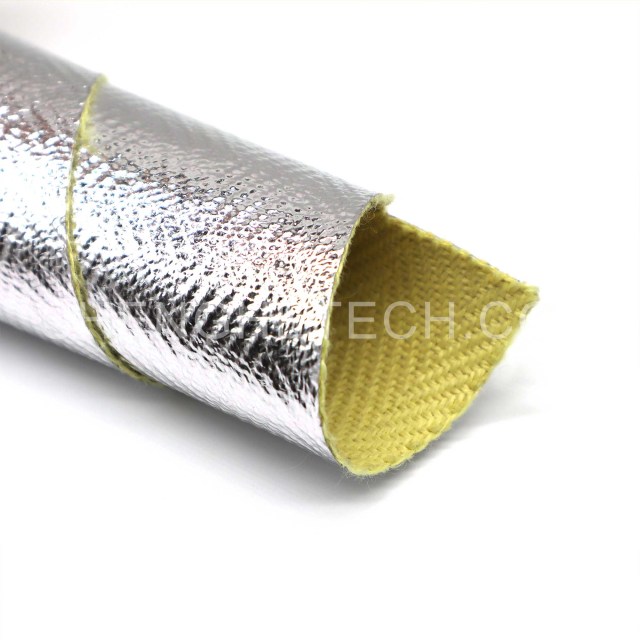 Tkanina kevlarowa pokryta aluminium