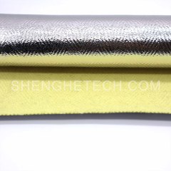 Tkanina para-aramidowa aluminizowana