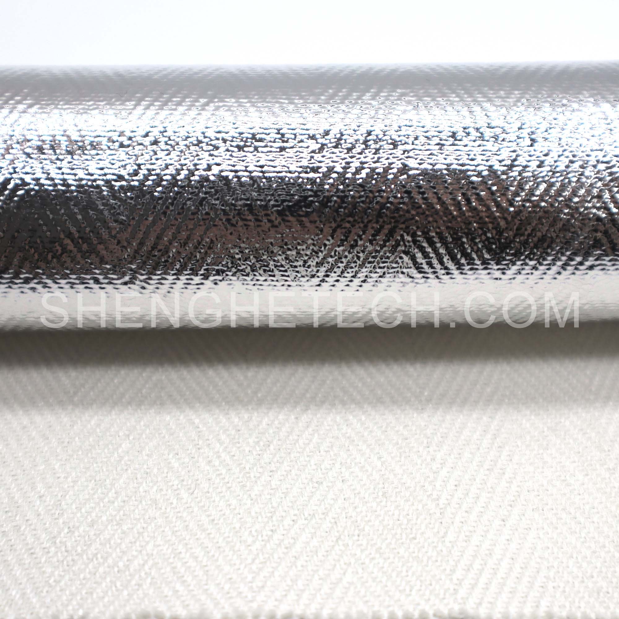 Aluminized aramid fabrics