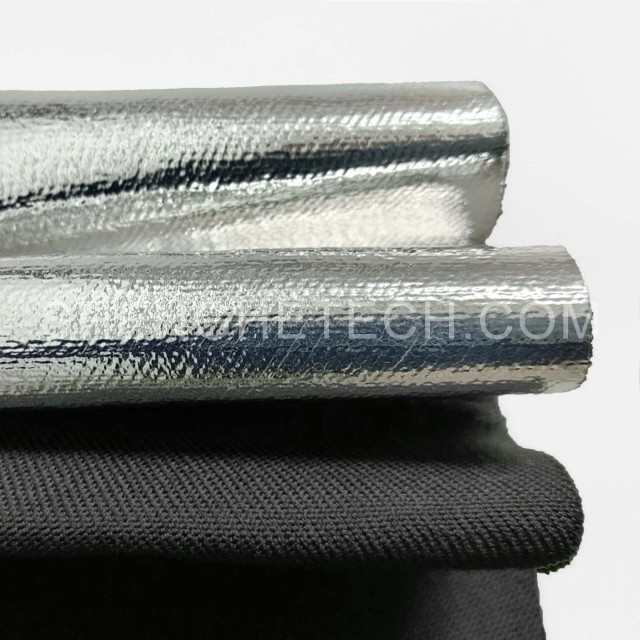 Oxidized aluminum fabric