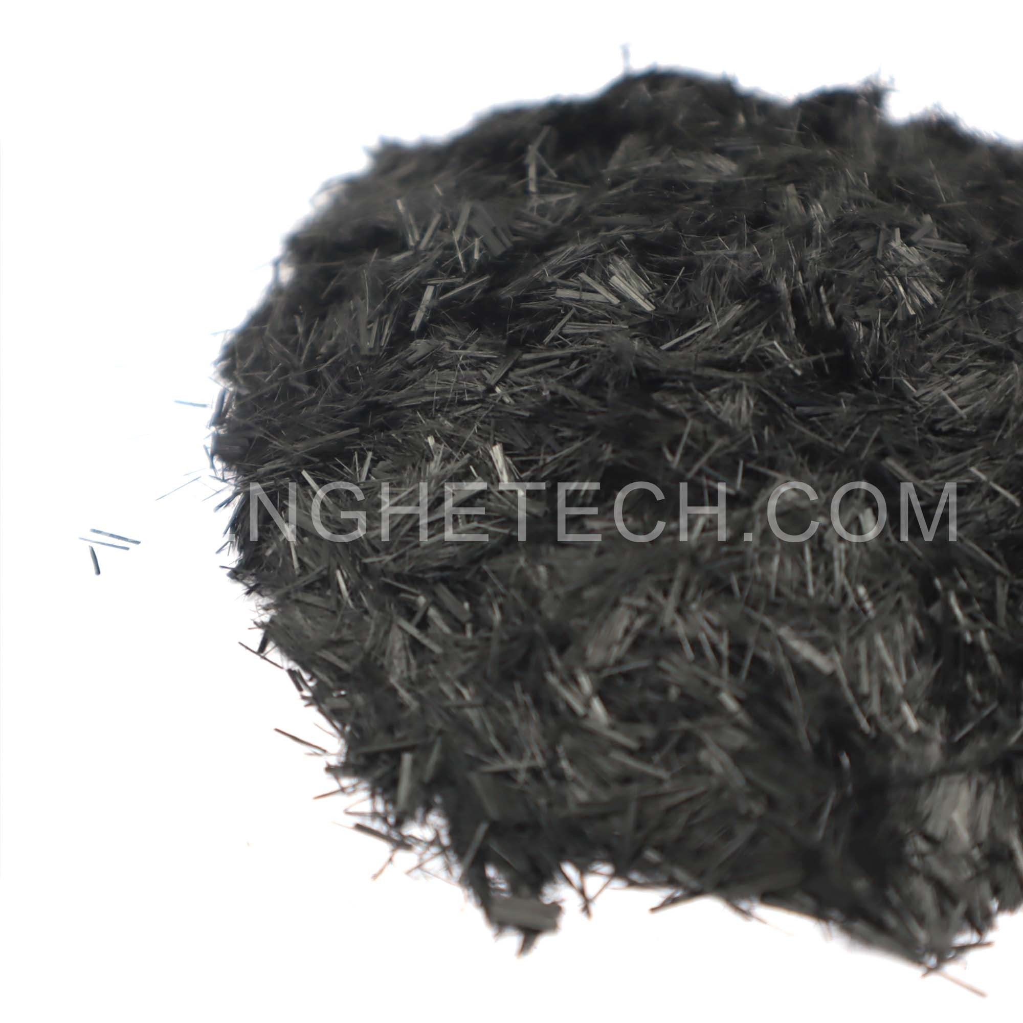Fibres hachées oxydées